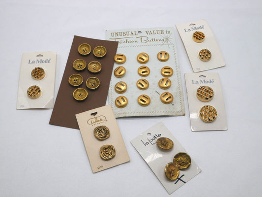 Gold Button Bundle