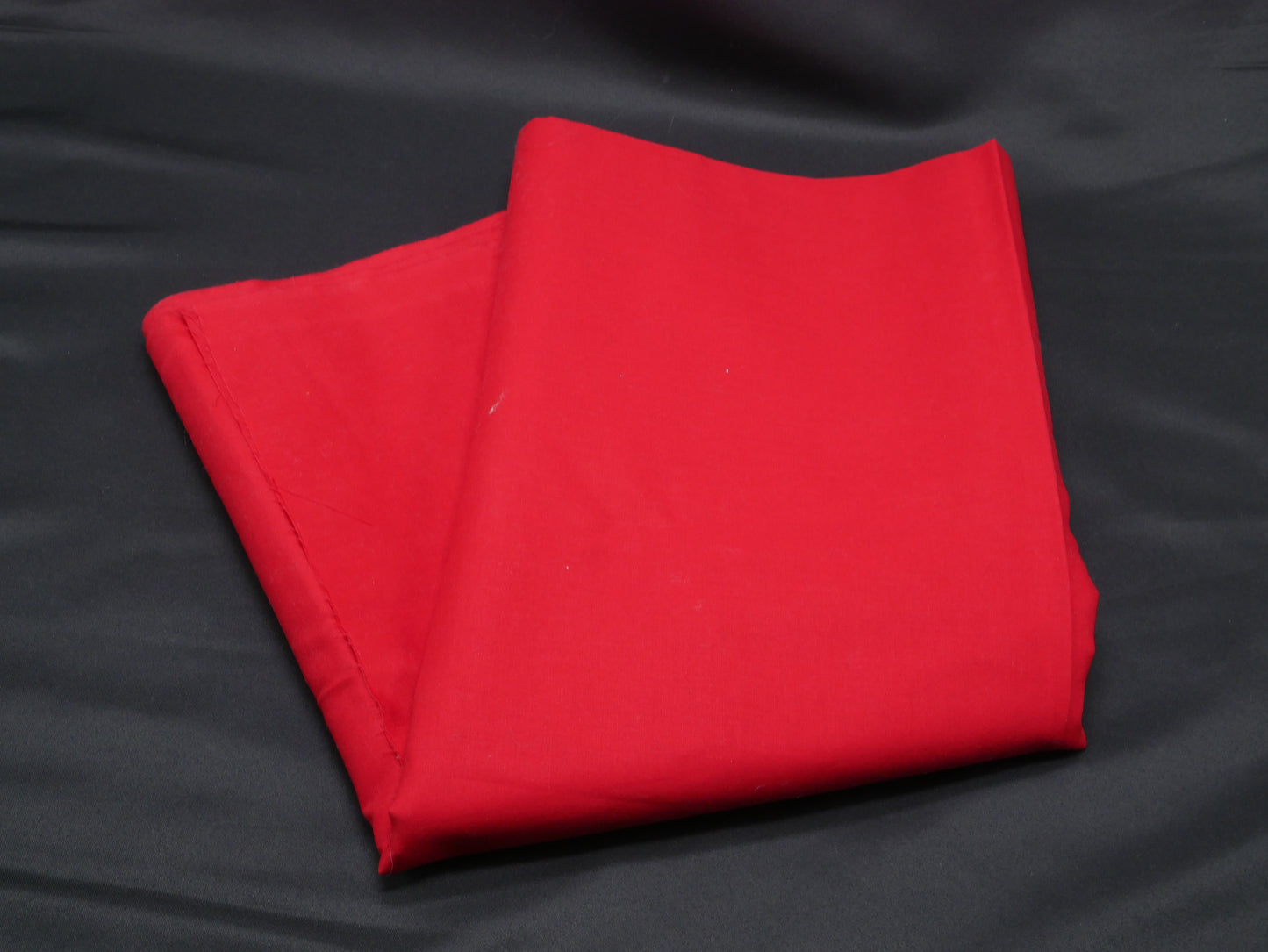 2 ⅛ Yards - Red Cotton Fabric