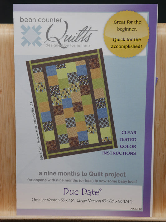 "Due Date" Quilt Pattern