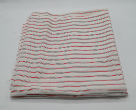 1 ¾ Yards - Lightweight Striped Fabric