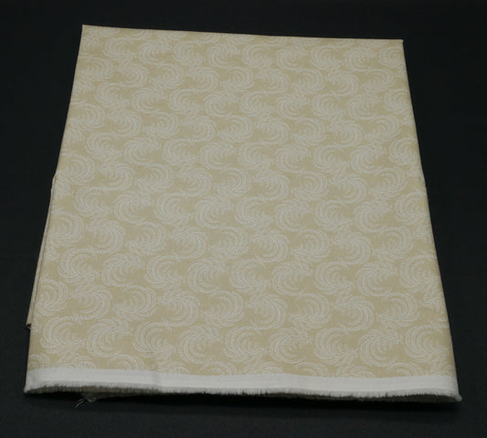 1 Yard - Maison de Provence Quilting Cotton with Feather Motif