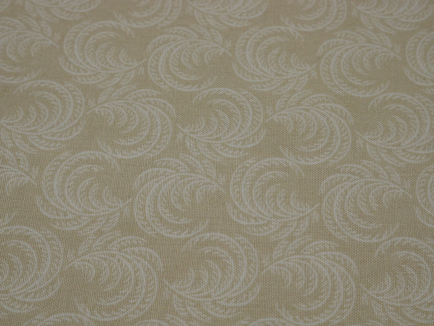 1 Yard - Maison de Provence Quilting Cotton with Feather Motif