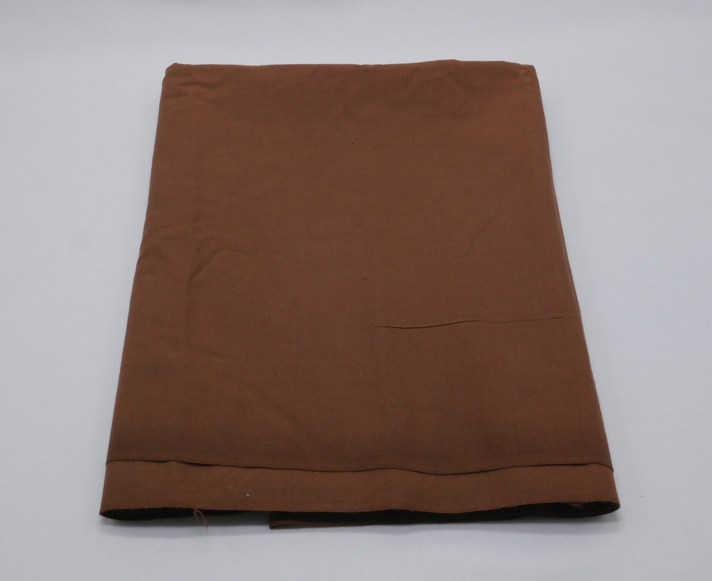 1 ⅛ Yards - Brown Cotton Fabric